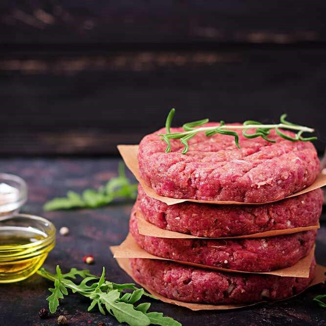 Fitness Organic Beef Burgers 700 gr