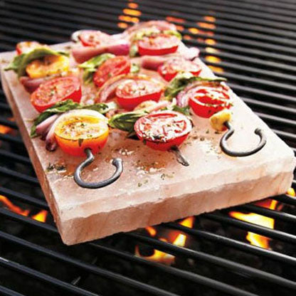 Πλάκα ψησίματος από Ορυκτό Αλάτι Ιμαλαΐων 30x20x4cm -