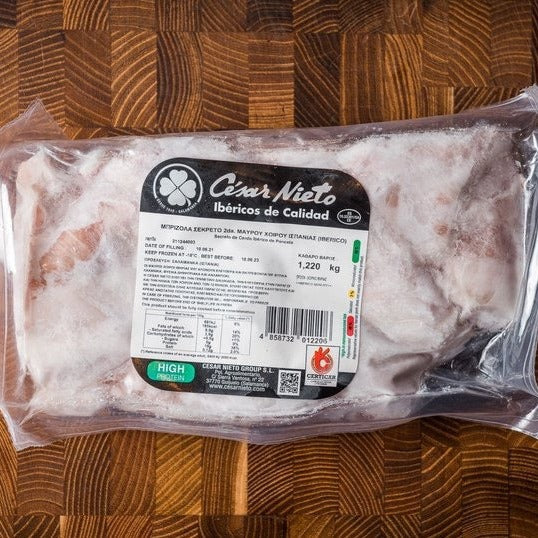 Iberico Pork Secreto Di Panceta Spain César Nieto Frozen 700 gr