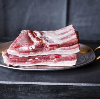 Greek black pig rib steak from Eleftheria Voskis