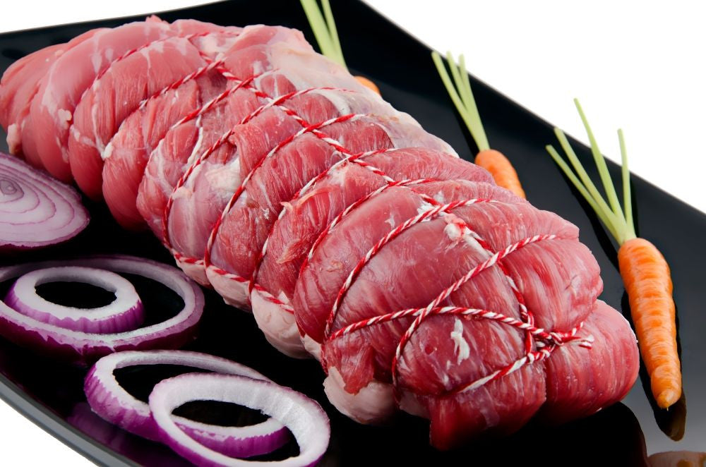 Ρολό Ελάφι με Κάστανα, σταφιδες, βερίκοκα, δαμάσκηνα, και ξηρούς καρπούς