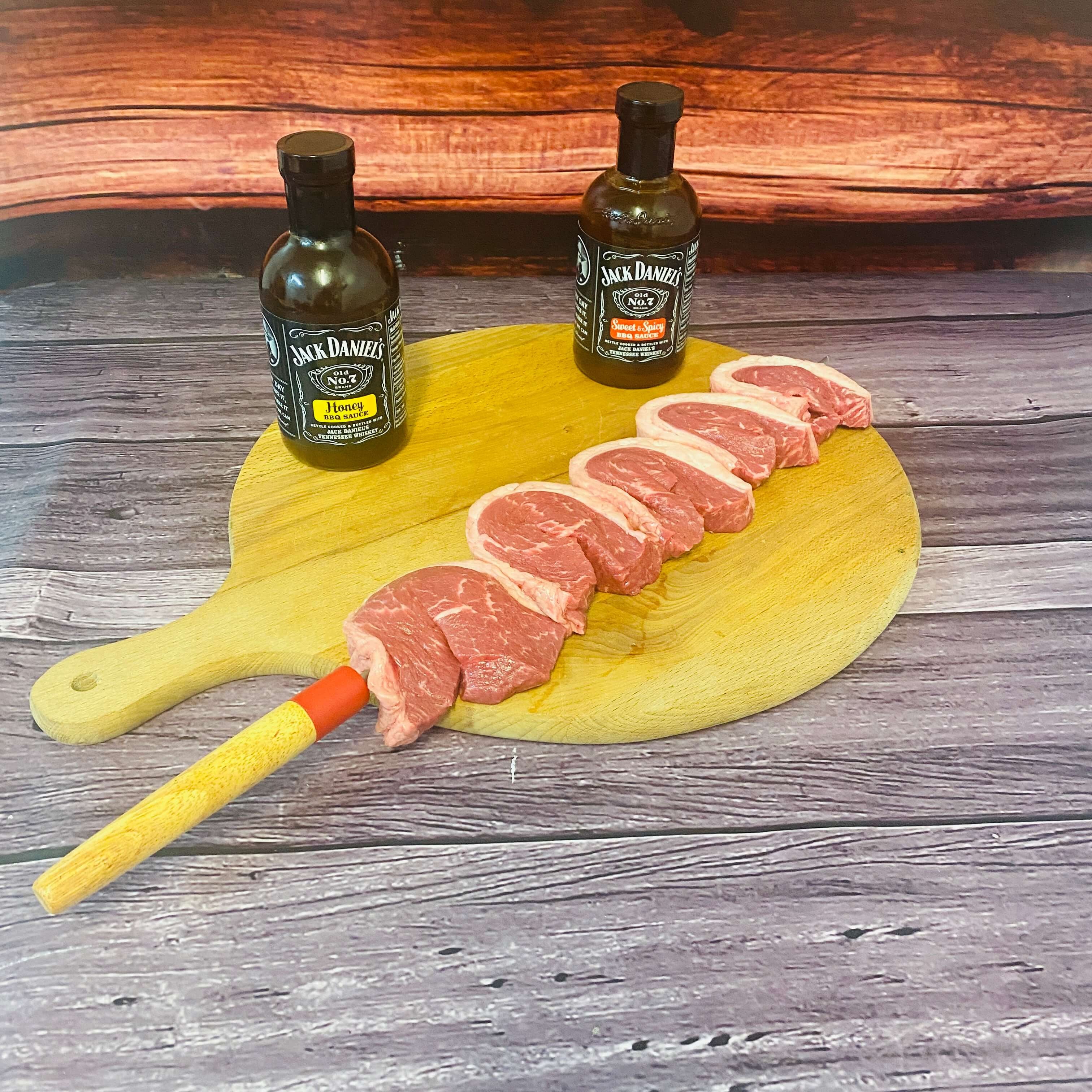 Picanha Angus Ωρίμανσης σε σουβλί ετοιμο για ψησιμο devesa Αργεντινής 800gr