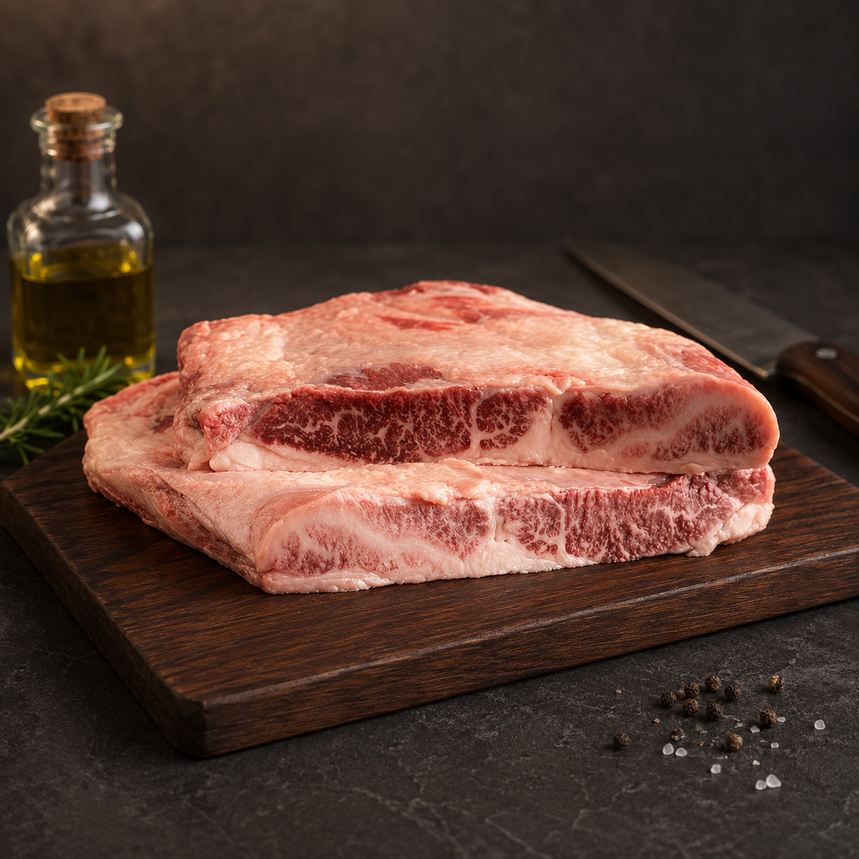 Ανακαλύψτε Karubi Plate Wagyu BMS 9 Stone Axe Αυστραλίας, με πλούσιο μαρμπλινγκ. Ιδανικό για yakiniku, κορεάτικο BBQ και μαντέμι.