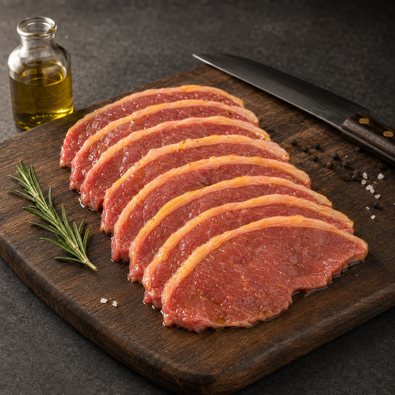 Αρνίσια Picanha Grass Fed Silver Fern Farms Νέας Ζηλανδίας, φιλεταρισμένη και μαριναρισμένη με βούτυρο. Ιδανική για σχάρα, τηγάνι και φούρνο.