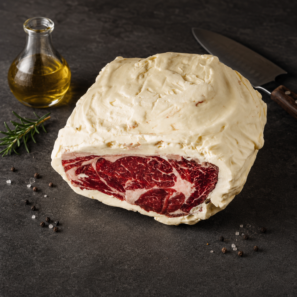 Ανακαλύψτε Rib Eye Butter Aged, με σίτιση Grain Fed 180+ ημερών και ωρίμανση 20 ημερών. Ιδανικό για σχάρα ή μαντεμένιο τηγάνι.