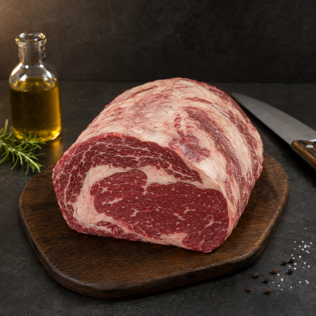 Rib Eye Golden Angus John Dee Αυστραλίας, με Grain Fed σίτιση άνω των 180 ημερών. Ιδανικό για σχάρα, κάρβουνα, μαντεμένιο τηγάνι και φούρνο.