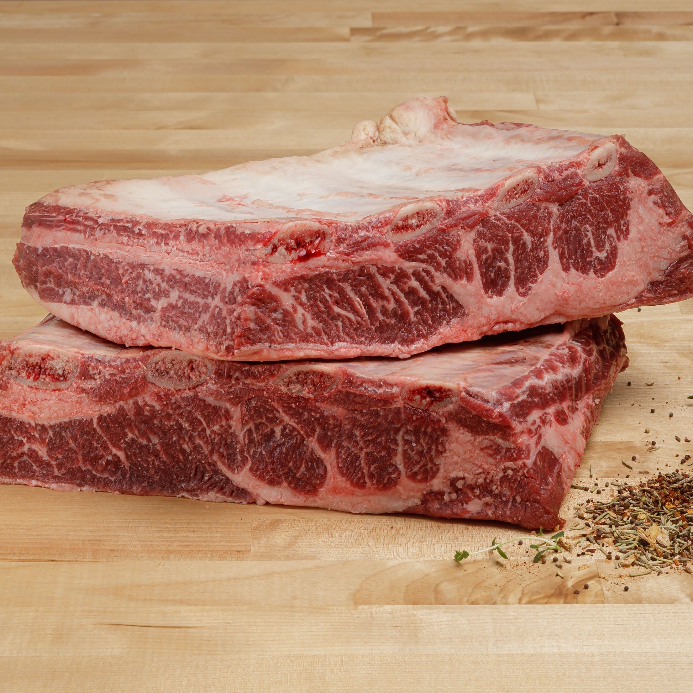 Short Ribs Black Angus, chuck choice creekstone USA 800gr