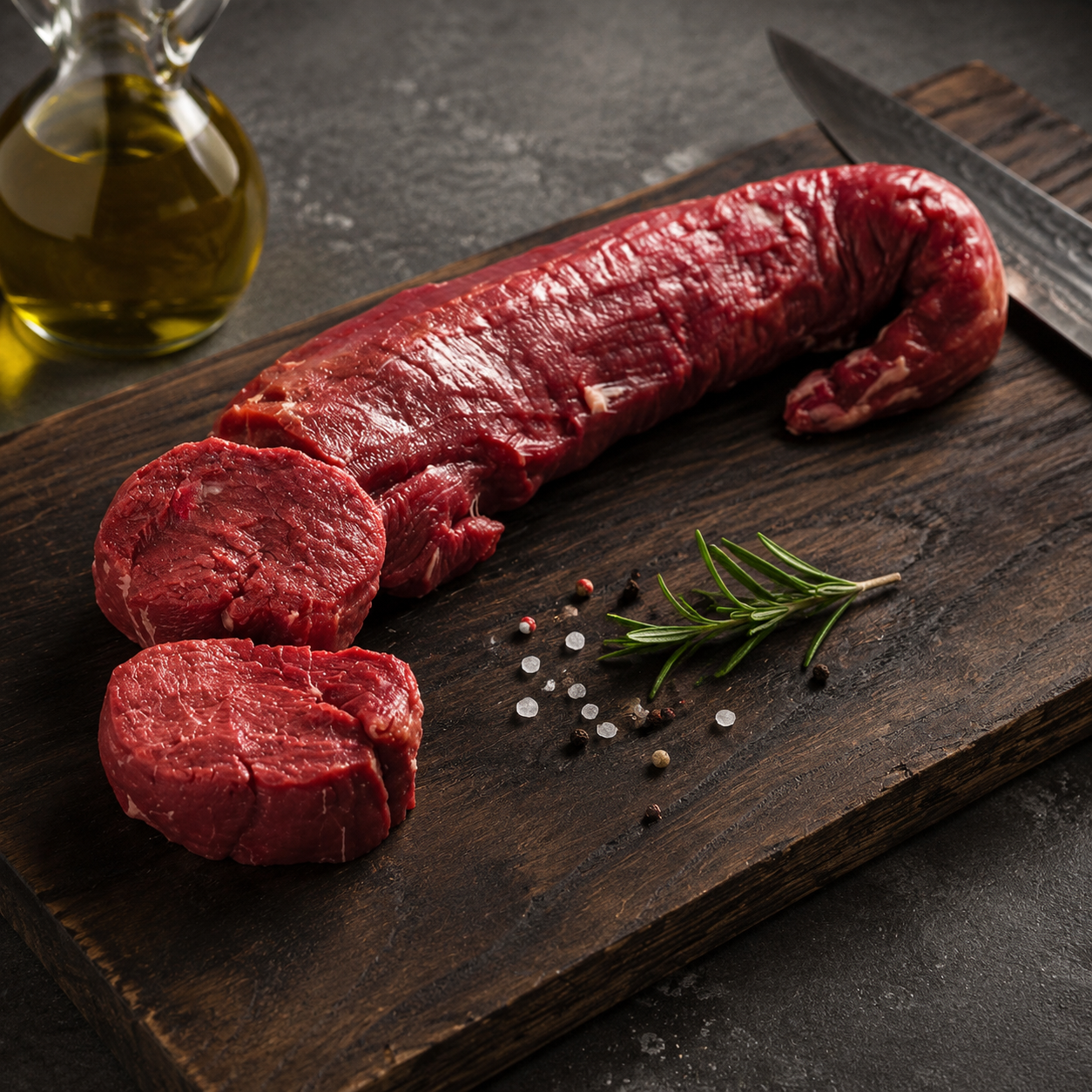Ωμό Tenderloin Black Angus Grain Fed Las Piedras Ουρουγουάης